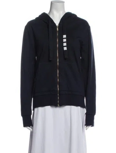 Pre-owned Thom Browne 4 Bar Jacket In Blue