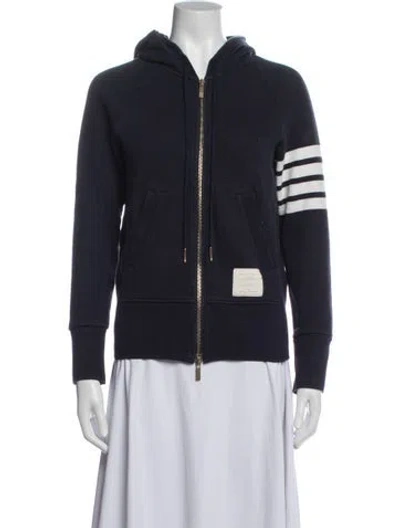 Pre-owned Thom Browne 4 Bar Jacket In Blue