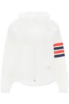 Thom Browne Ultralight Ripstop 4-bar Anorak In White