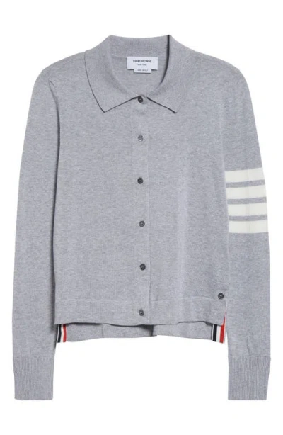 THOM BROWNE THOM BROWNE 4-BAR JERSEY STITCH CARDIGAN