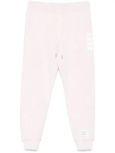 Thom Browne 4-bar Jersey Track Pants In Pink