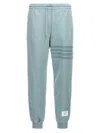 Thom Browne Blue Classic Loopback 4-bar Sweatpants In Blue