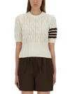 Thom Browne Women's 4bar Knit Tshirt