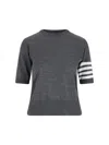 Thom Browne Dark Grey Wool Blend Sweater