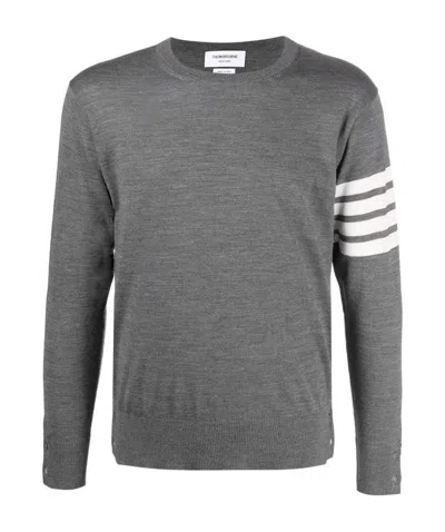 THOM BROWNE 4-BAR KNITTED JUMPER