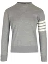 Thom Browne 4-bar Crew Neck Jumper