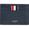 Thom Browne 4-bar Leather Card Case