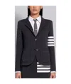 Thom Browne 4-bar Merino Jacket In Black
