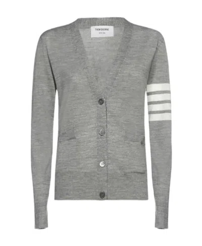 THOM BROWNE THOM BROWNE 4 BAR V-NECK CARDIGAN