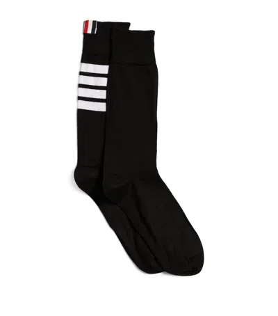 THOM BROWNE 4-BAR MID-CALF SOCKS