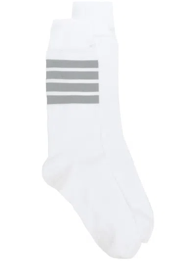 THOM BROWNE 4-BAR STRIPE MID-CALF SOCKS