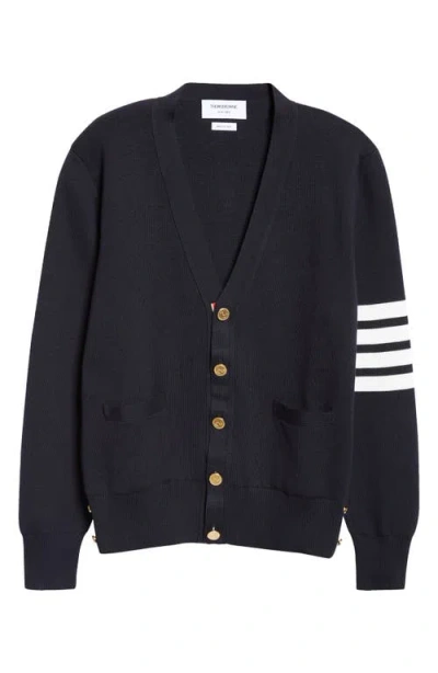 THOM BROWNE THOM BROWNE 4-BAR MILANO KNIT CARDIGAN