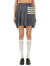 Thom Browne 4bar Mini Pleated Skirt