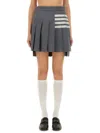 Thom Browne 4bar Mini Pleated Skirt