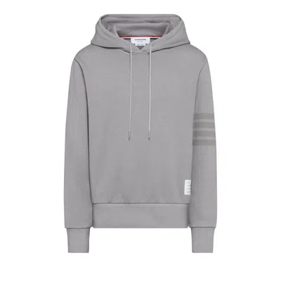 Pre-owned Thom Browne 4 Bar Overdyed Hoodie Pullover 'light Grey' | Men's Size 2 In Gray