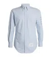 Thom Browne 'oxford Signature Striped Shirt In In Blue