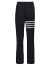 Thom Browne 4-bar Stripe Tailored Trousers In Black