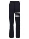 Thom Browne 4-bar Stripe Tailored Trousers In Blue