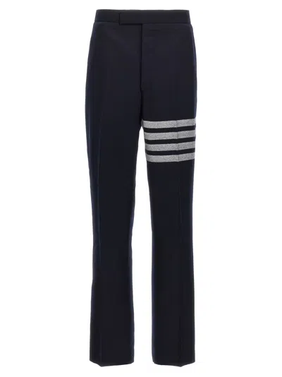 Thom Browne Men's "4-bar" Trousers In Navy