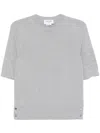 Thom Browne 4-bar Pointelle T-skirt