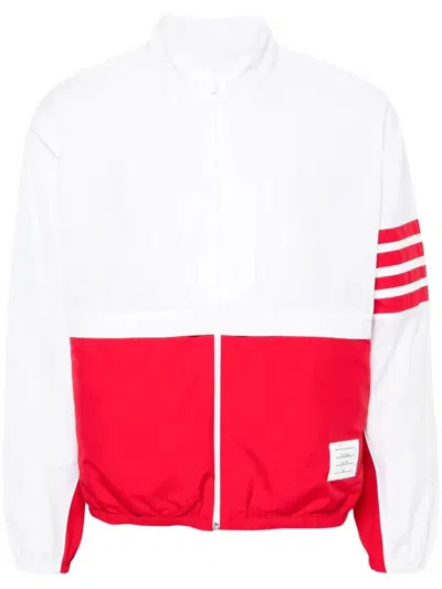 THOM BROWNE 4-BAR RIPSTOP WINDBREAKER