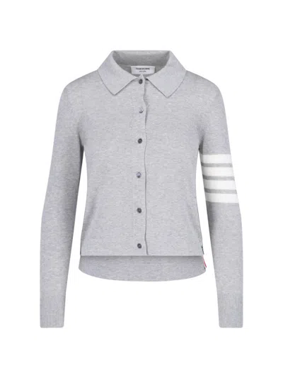THOM BROWNE 4-BAR" SHIRT - GREY