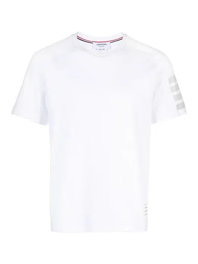 Thom Browne Camiseta - Blanco In White