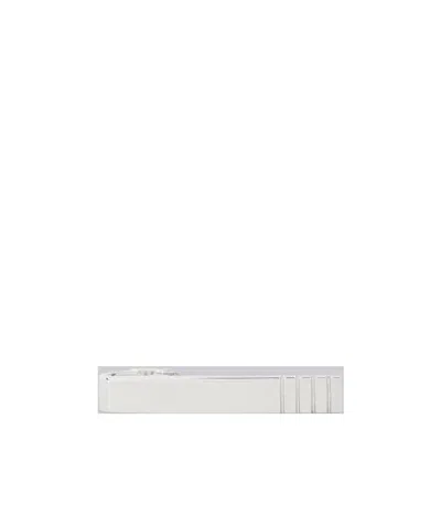 Thom Browne 4-bar Silver Long Tie Bar