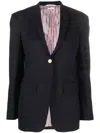 Thom Browne 4-bar Single-breasted Wool Blazer In Blue
