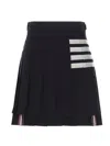Thom Browne '4 Bar' Skirt In Black