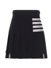 Thom Browne '4 Bar' Skirt In Black