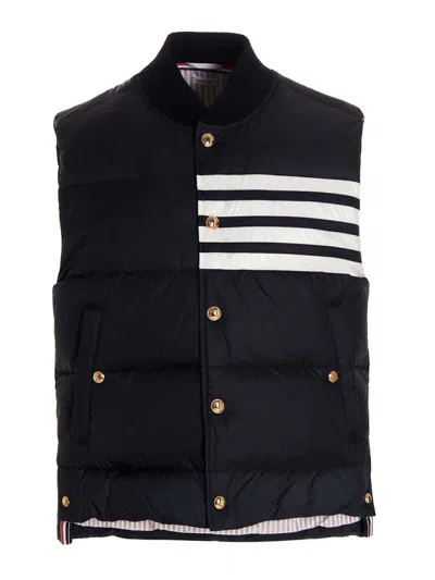 THOM BROWNE 4 BAR SLEEVELESS JACKET 