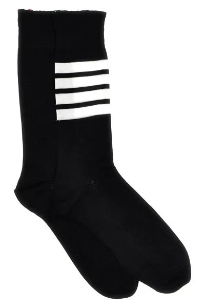 Thom Browne '4 Bar' Socks In Multi