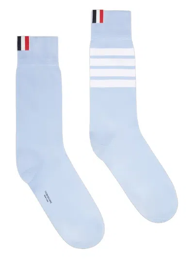 Thom Browne 4-bar Socks In Blue