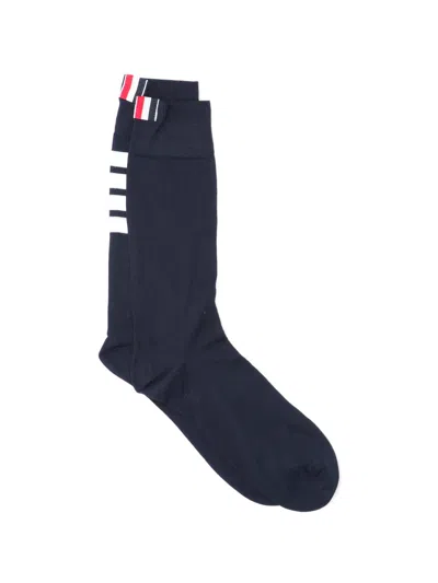 Thom Browne 4-bar Socks In Black