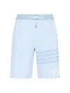 Thom Browne 4-bar" Sport Shorts - Light Blue
