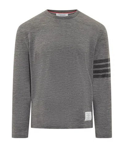 THOM BROWNE THOM BROWNE 4-BAR LONG SLEEVED T-SHIRT