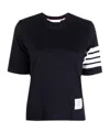 Thom Browne 4-bar Stripe 2003-print T-shirt In Navy Blue
