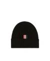Thom Browne 4-bar Stripe Beanie In Black
