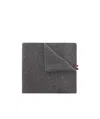 Thom Browne 4-bar Stripe Cashmere Rib Scarf In Gray