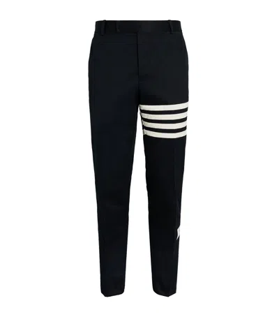 THOM BROWNE 4-BAR STRIPE CHINOS