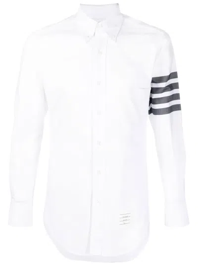 Thom Browne 4 Bar Shirt In White