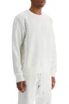 Thom Browne Rwb-stripe Cotton Sweatshirt In White