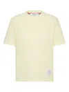Thom Browne 4-bar Stripe-detail T-shirt In Green