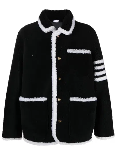 Thom Browne 4-bar Stripe Jacket In Blue