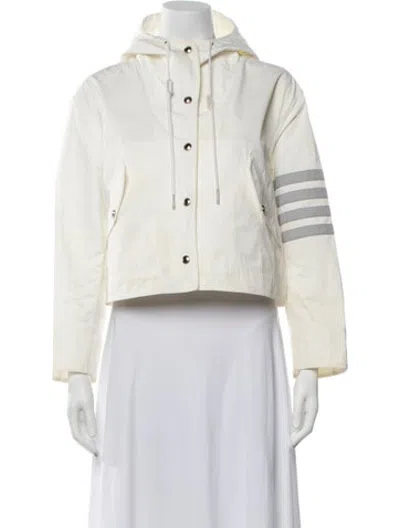 Pre-owned Thom Browne 4 Bar Stripe Jacket In Neutrals