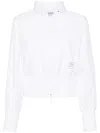 Thom Browne 4-bar Stripe Jacket In White