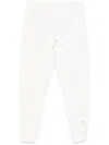 Thom Browne 4 Bar Stripe Track Pants In White
