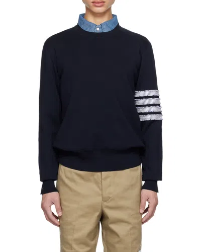 THOM BROWNE 4-BAR STRIPE JUMPER