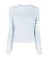 Thom Browne 4-bar Stripe Jumper In White